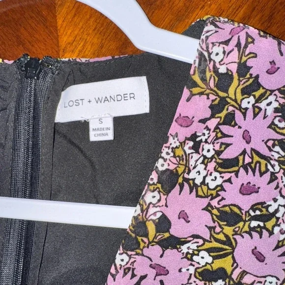 Lost + Wander Lovestoned Maxi Dress Women's Floral Tiered Lined Dress Size Small - Picture 11 of 14
